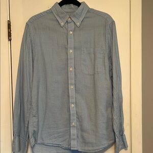 Light Blue Men's Button-Down Shirt